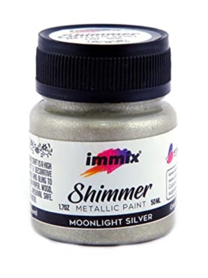 Moonlight Silver ( Shimmer Metallic Paint 50 ml )