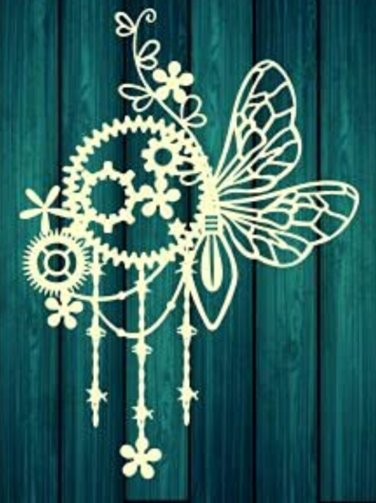 Gear with wings and bulb